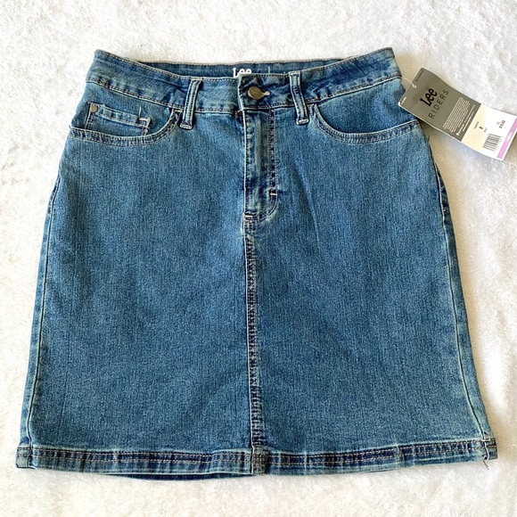 lee riders midrise skort